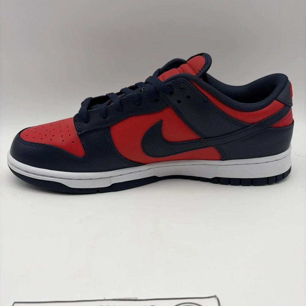 Size 11 - Nike Dunk Retro 2024 Low Navy Red (dv0833-601)